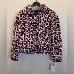 UGG Pink Leopard Print Jacket